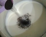 A picture of step 1 of Elachi dana chaai.