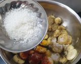 A picture of step 4 of Ripe Banana jain Sabji.