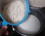 Foto del paso 2 de la receta Vasos de arroz con leche con compota de manzana y pera