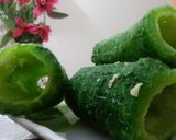 A picture of step 2 of Potato Stuffed Grilled Karela(Bitter gourds).