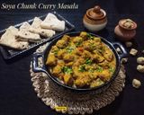 A picture of step 10 of Soya Chunk Curry Masala.