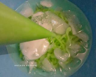 Es Cendol Susu (kenyal pakai agar²) - Step 3
