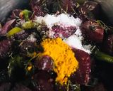 A picture of step 5 of Beetroot Chutney/Andhra style.