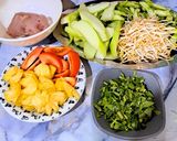 Hình bước làm 1 của món Canh chua cá thác lác