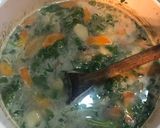 A picture of step 6 of Noodle Soup with Black Beans.
