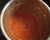 A picture of step 1 of Schezwan Chutney.