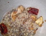 A picture of step 3 of Peanut chutney.