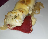 Foto del paso 7 de la receta: Bacalao al piquillo con muselina de ajo