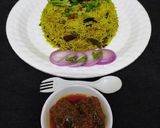 A picture of step 6 of Vegetable Pulao.