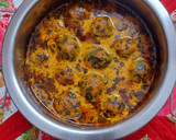 पालक कोफ्ता करी (Palak kofta curry recipe in hindi) रेसिपी चरण 8 फोटो