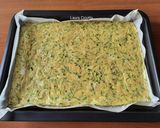 A picture of step 4 of Warm Zucchini Frittata Roll.