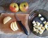 Nyári krémes alma leves /Apfelsuppe recept fázis 1 fotója