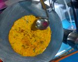 A picture of step 6 of Methi na thepla- 2 methods.