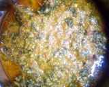 A picture of step 6 of Egusi Soup.