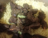 صورة لخطوة 3 من وصفة أرز باللحم المشوي
