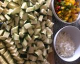 Foto del paso 1 de la receta: Mix de verduras con jamón