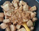 Foto langkah ke 3 dari resep Tahu Tauco Kacang Panjang (pakai santan).