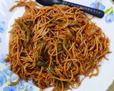 चाऊमिन (street style chowmein recipe in hindi) रेसिपी चरण 3 फोटो