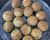 Hình bước làm 5 của món Bánh mì mè Hàn Quốc