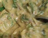 A picture of step 3 of Palak Pakora.