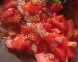 A picture of step 1 of Shahi veg.