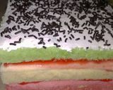 Foto langkah ke 9 dari resep Cake Kukus Lapis, Super Lembut.