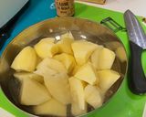 Foto del paso 3 de la receta: Patatas con Bacalao y alguna almeja del Pacífico