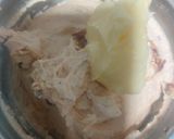 A picture of step 5 of Masala Chees spread.