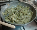 Foto del paso 1 de la receta: Wok de verdura, pencas y pisto