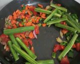 A picture of step 2 of Sambhar Sadam south indian sambhar rice.