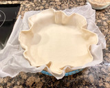 Foto del paso 4 de la receta: Pastel de hojaldre, con almendra y cabello de ángel