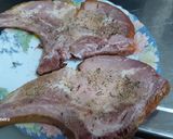 Foto del paso 1 de la receta: Chuleta de Sajonia especiada, en Airfryer, con verduras