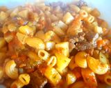 Foto del paso 4 de la receta: Guiso simple de fideos, papa y carne