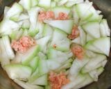 Hình bước làm 2 của món Canh Bầu Nấu Tôm