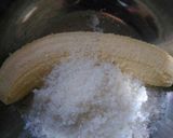 Foto langkah ke 1 dari resep Bolu kukus pisang mekar no telur no mixer.