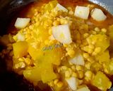 A picture of step 5 of Chana dal Dalma (without onion and garlic).