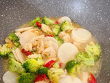 👩‍🍳Tumis Brokoli & Lobak Putih