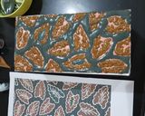Foto langkah ke 4 dari resep Cake Kukus Cokelat Moka Batik.