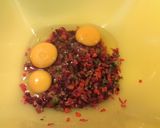 Hình bước làm 4 của món Trứng rán rau củ