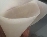 A picture of step 2 of Qeema samosay.