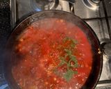 A picture of step 4 of Spanish Chicken.