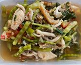 รูปขั้นตอนการทำที่ 6 ของ แกงแคผักขี้หูด🫛เห็ดขอน🍄ผักแขยงปลาแห้ง🌶️ (สูตรไม่ใส่กะปิ ปลาร้า)