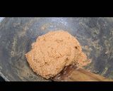 A picture of step 1 of (sesame peanuts mawa burfi).