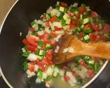 Foto del paso 2 de la receta: Camarones rancheros ❤️