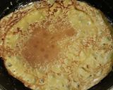 A picture of step 3 of Flat Pancakes#4weekschallenge#wheaflourrecipecontest#.