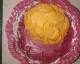 Foto langkah ke 3 dari resep Kue Ku Labu isi Kacang Hijau.