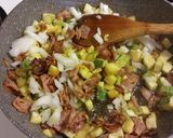 Foto del paso 3 de la receta: Zucchini con Jamón y Huevo 🍳