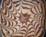 عکس مرحله 2 از دستور کیک زبرا
