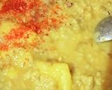A picture of step 2 of Fried khichdi.