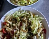 Une image de l'étape 3 de Salade 🥗 de pâtes aux toasts de chèvre chaud.